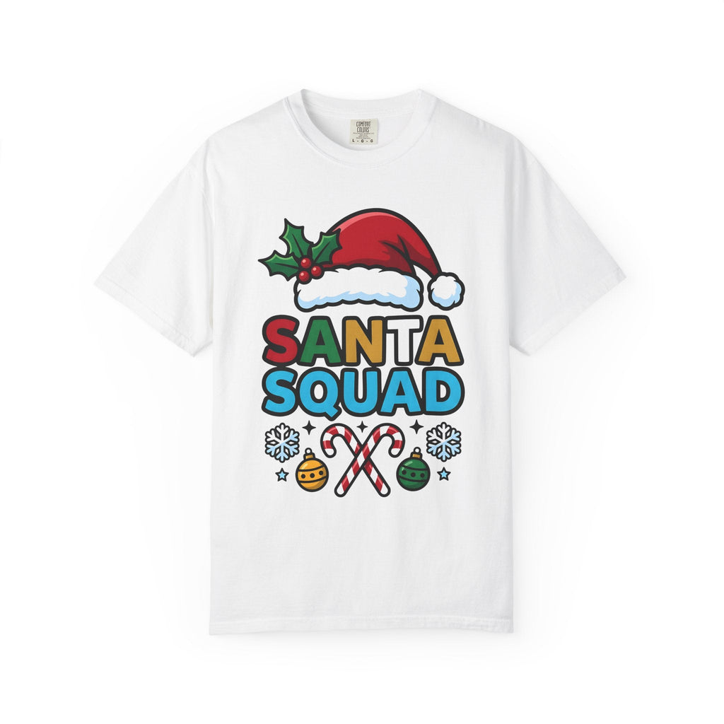 Santa Cap Candy Cartoon T-Shirt – Christmas Festive Design, Unisex Graphic Tee