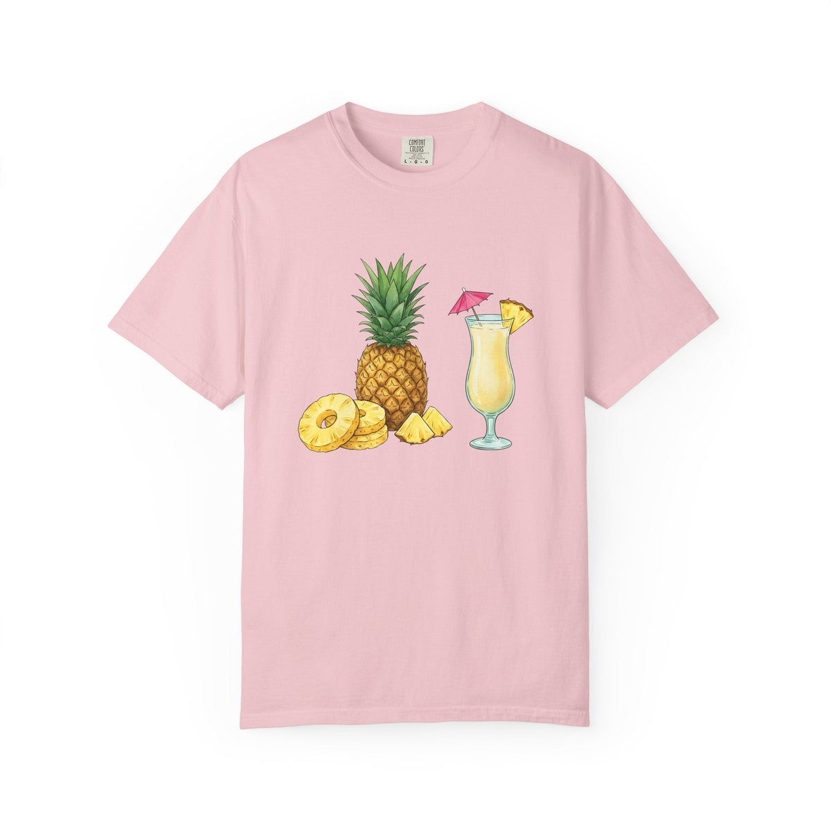Pineapple Beverage Shirt Drinks Exotic Unisex Gift Oil product image 3