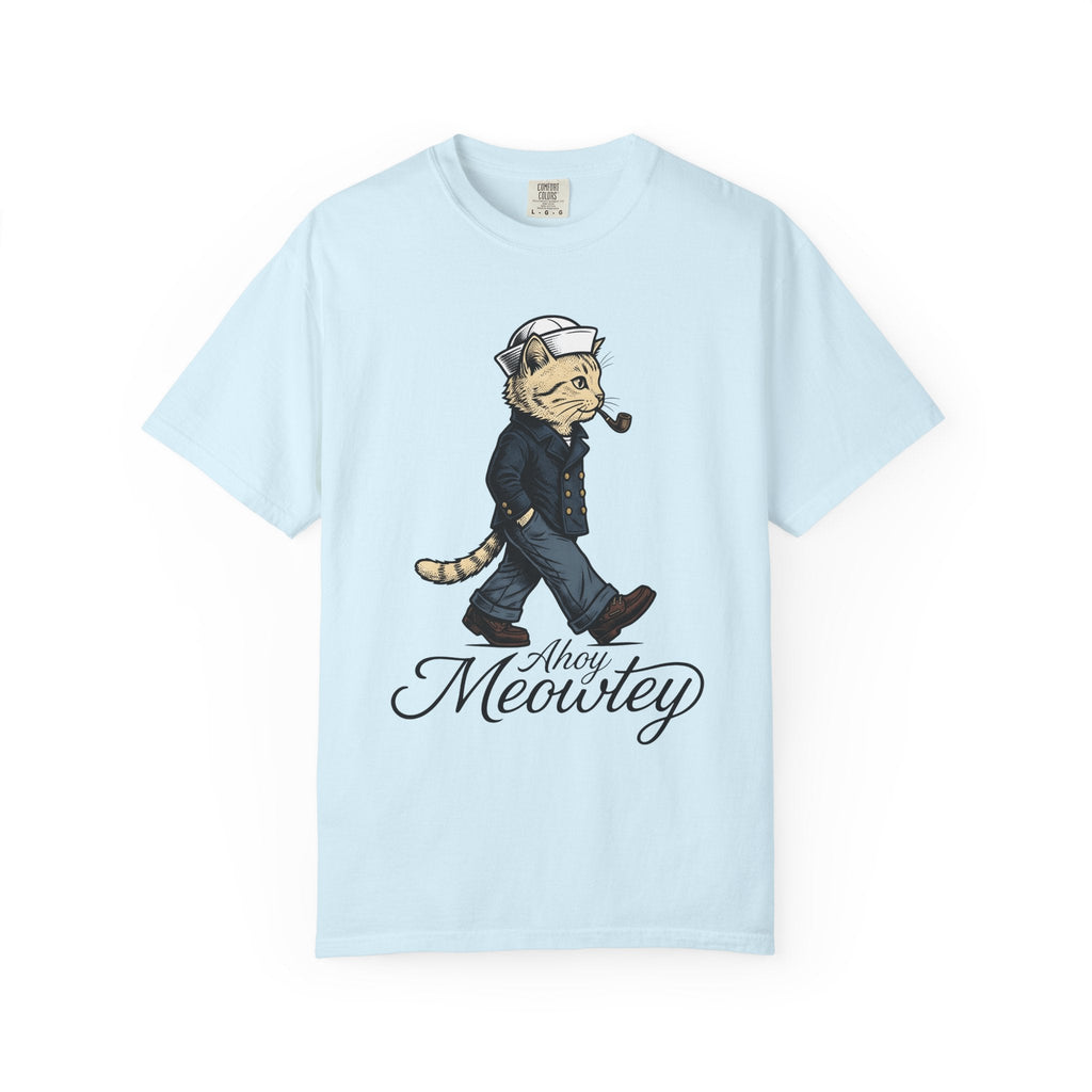 Sailor Cat Shirt Humor Unisex Gift Vintage Tee Kitty product image 2