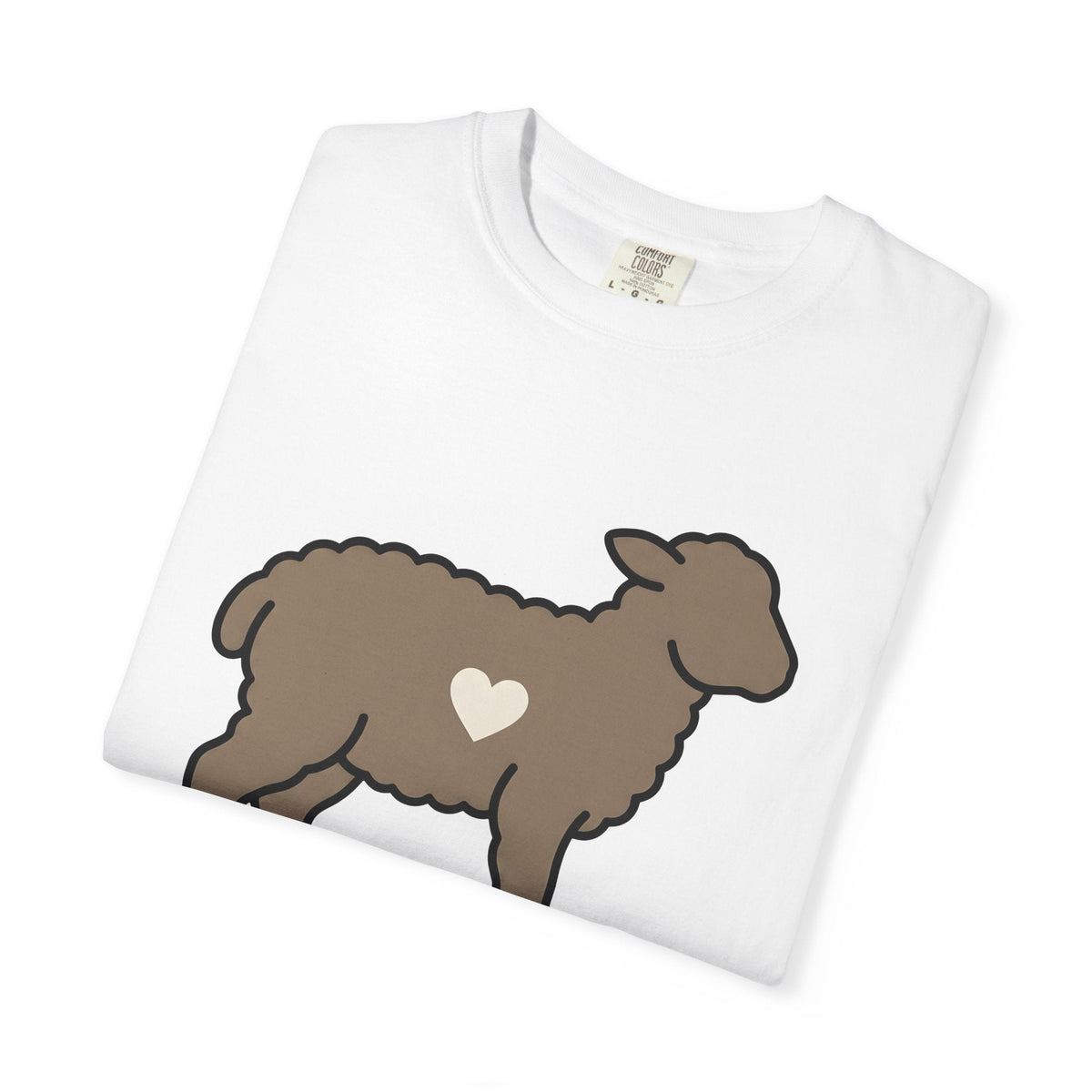 Lamb Shirt Easter Creatures Unisex Gift Sweet Tee Sheep product image 5