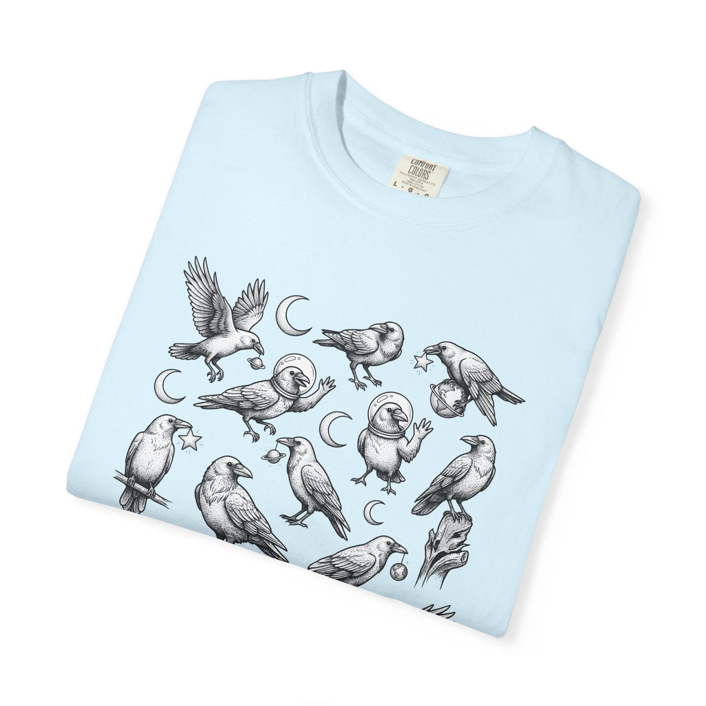 Raven Graphic Shirt Animals Gothic Unisex Gift Tattoo Style product image 9