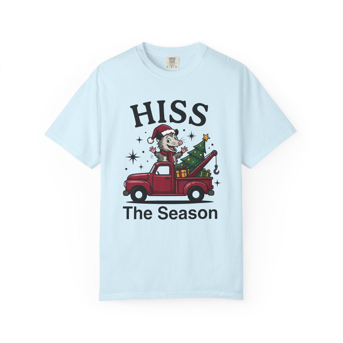 Opossum Pickup Shirt Christmas Wildlife Unisex Gift Comic product image 2