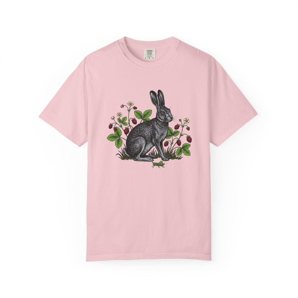 Hare Drawing Shirt Animals Wildlife Unisex Gift Garden Tee product image 3