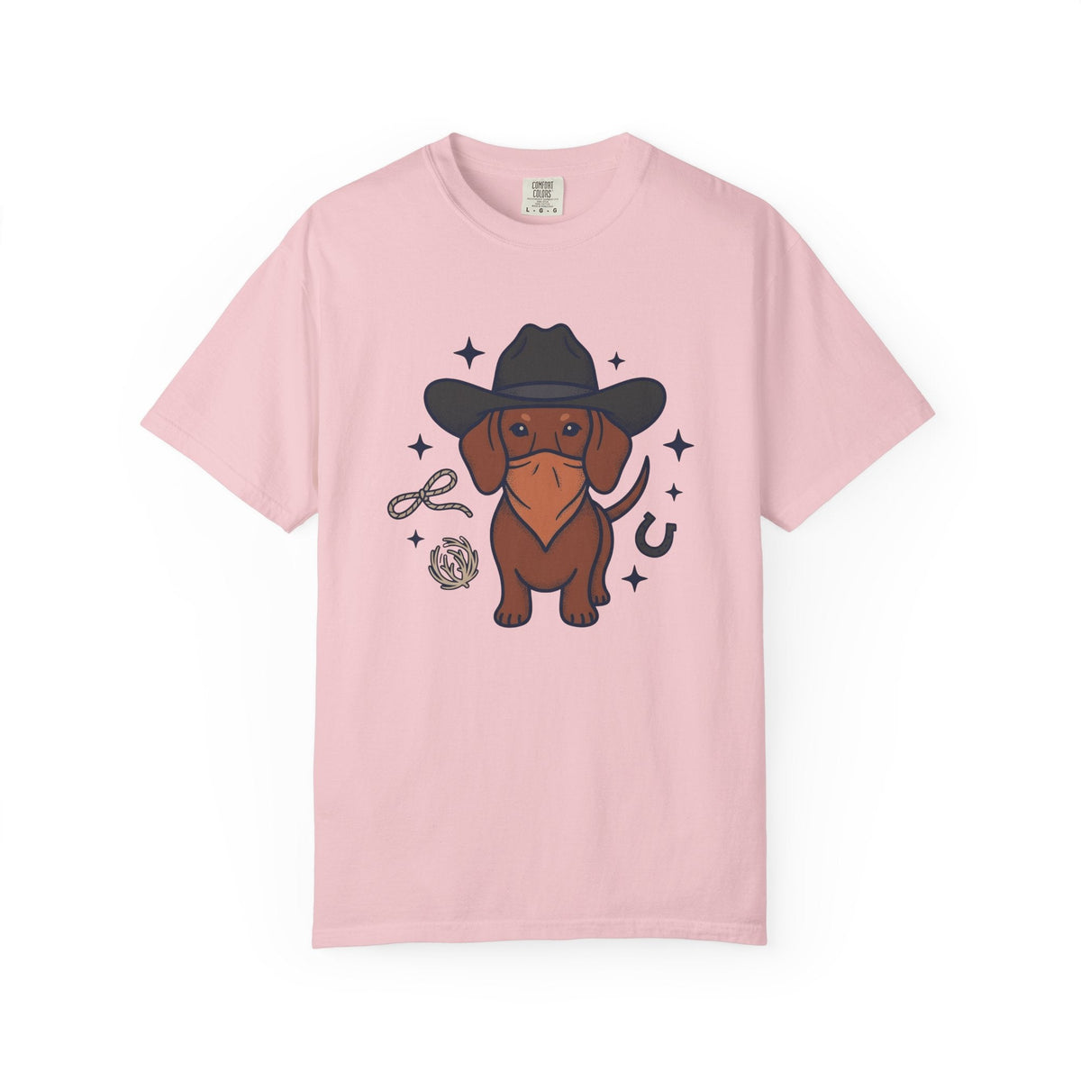 Rodeo Dog Shirt Western Wear Unisex Gift Hand Drawn Tee product image 3