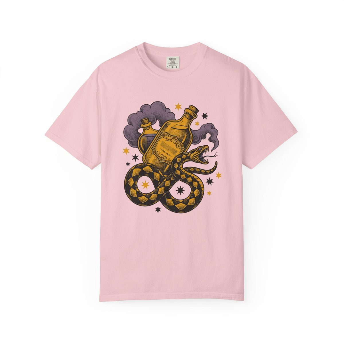 Snake Elixir Jar Shirt Boho Chic Occult Gift Women Body Art product image 3