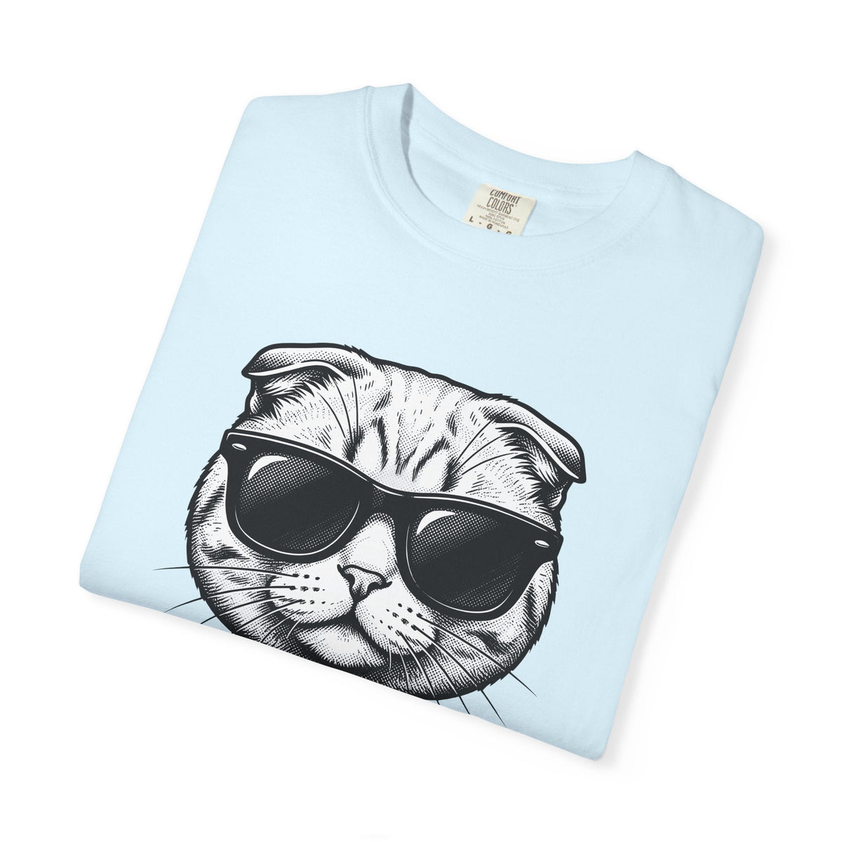 Cat Sunglasses Shirt Humor Unisex Gift Bold Tee Cool product image 8