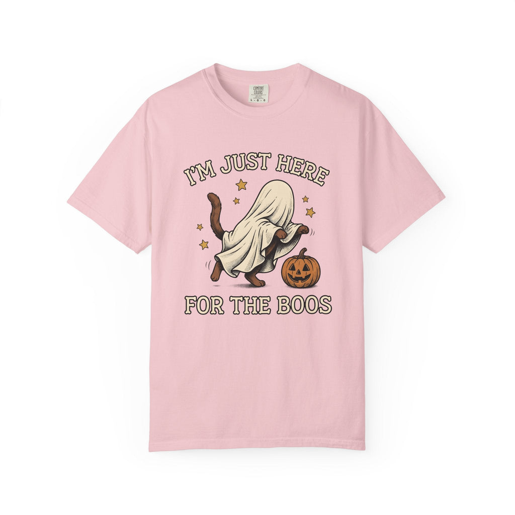 Cat Ghost Shirt Halloween Unisex Gift Vintage Tee Specter product image 3