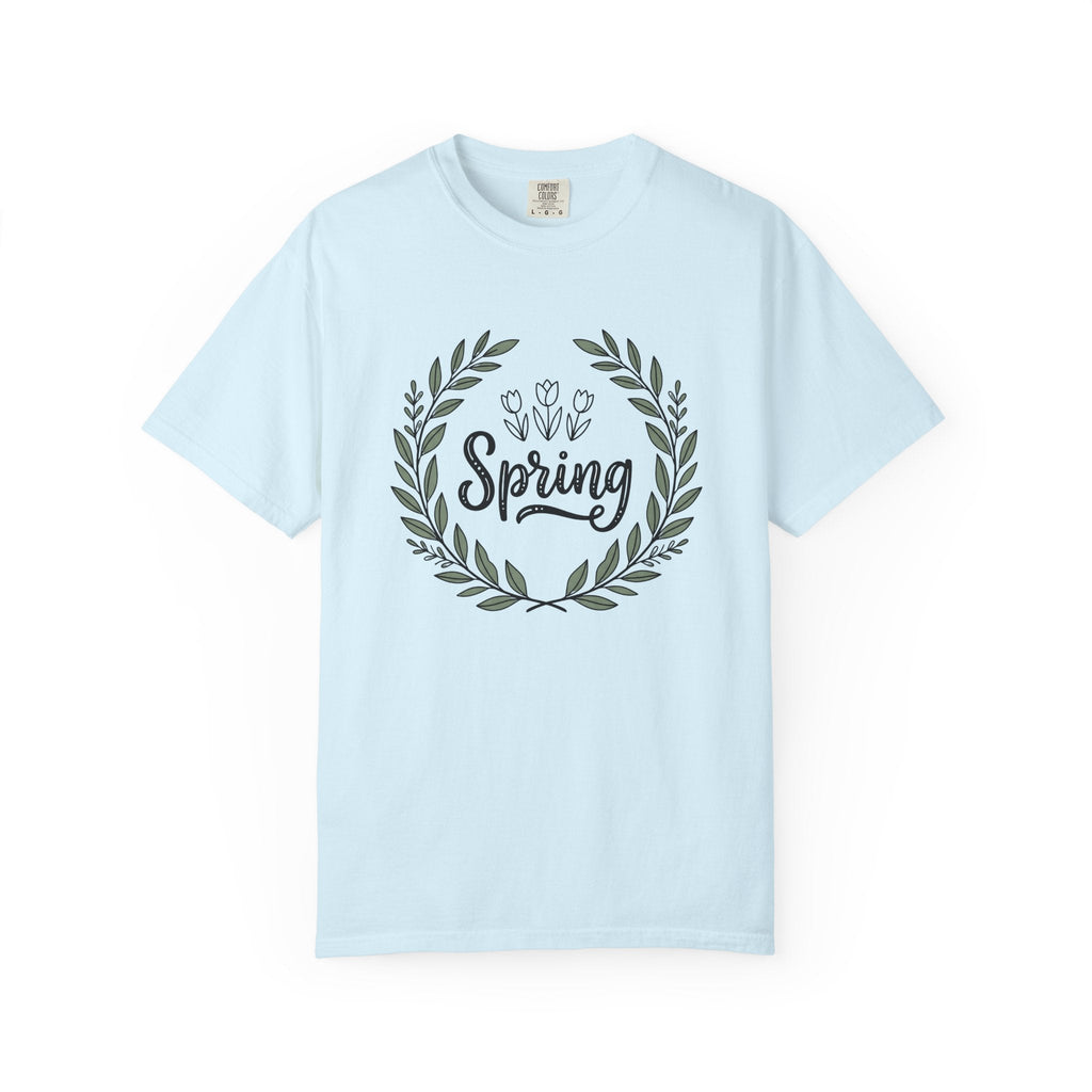 Flower Circle Shirt Spring Garden Unisex Gift Rustic Tee product image 2
