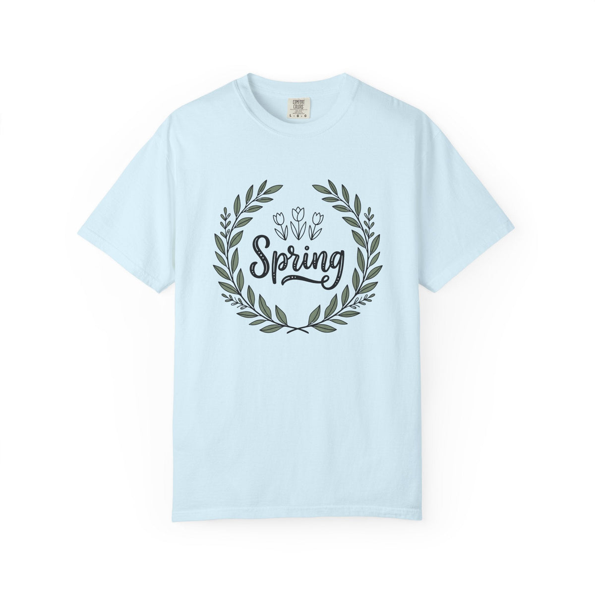 Flower Circle Shirt Spring Garden Unisex Gift Rustic Tee product image 2