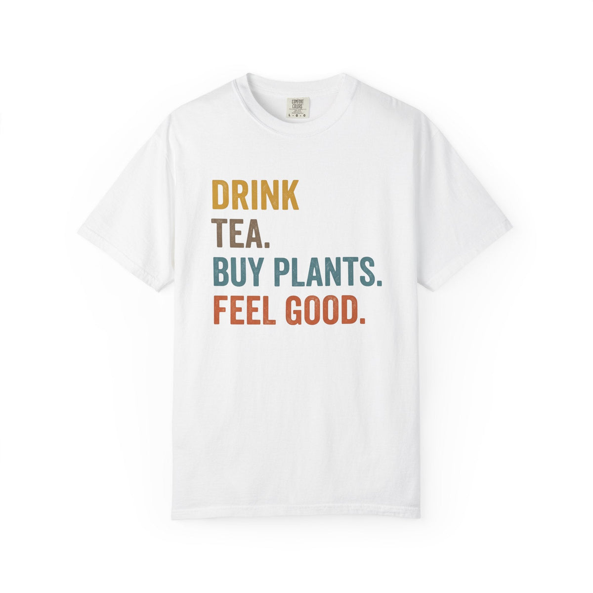 Bold Text Graphic Shirt Tea Wellness Unisex Gift Modern Tee product image 1