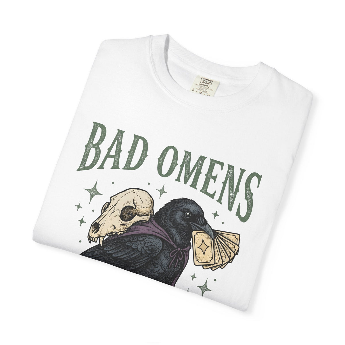 Raven Head Shirt Halloween Mysticism Unisex Gift Horror Tee product image 5