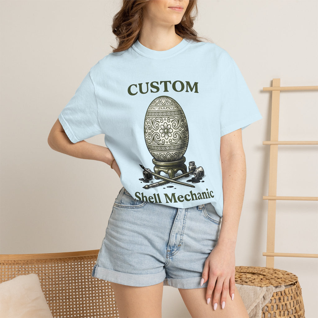 Decorated Egg Shirt Easter Monogram Unisex Gift Classic Tee product image 9