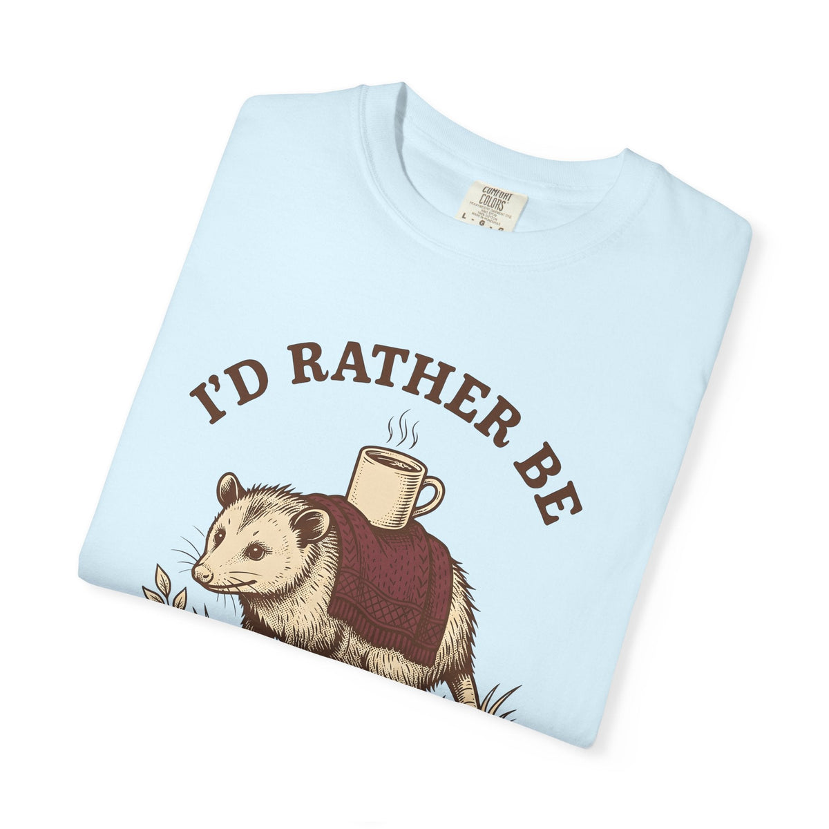 Opossum Mug Shirt Cozy Wildlife Unisex Gift Retro Tee Possum T-Shirt Snug Fan