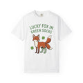 Fox Socks Shirt St Patrick's Day Creatures Unisex Gift Illustration Tee Socks