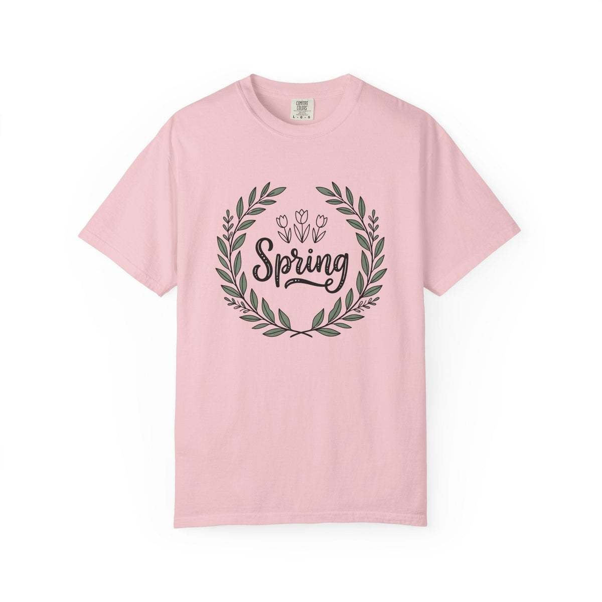 Flower Circle Shirt Spring Garden Unisex Gift Rustic Tee product image 3