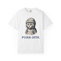 Feline Beanie Shirt Cat Mocha Gift Women Nostalgic Tee product image 1