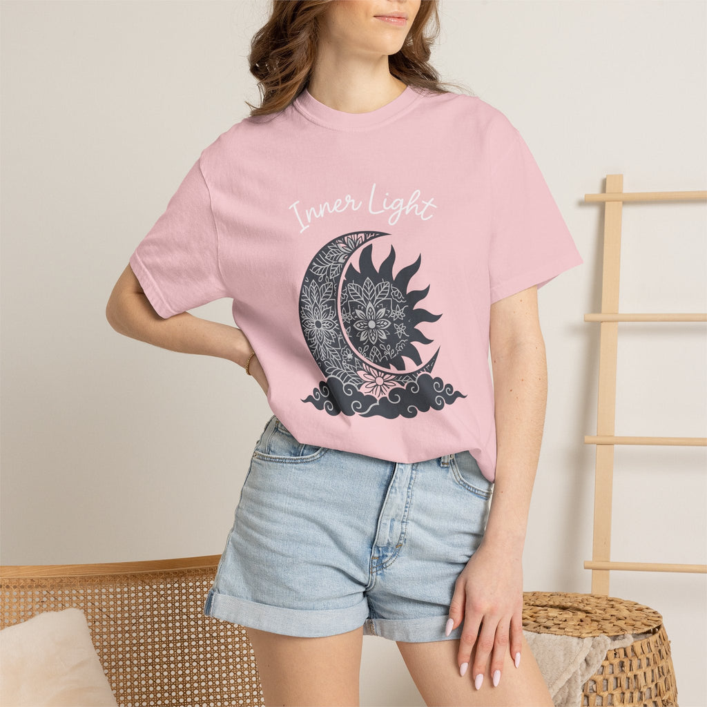 Mandala Sun Moon Shirt Boho Chic Metaphysical Unisex Gift product image 12