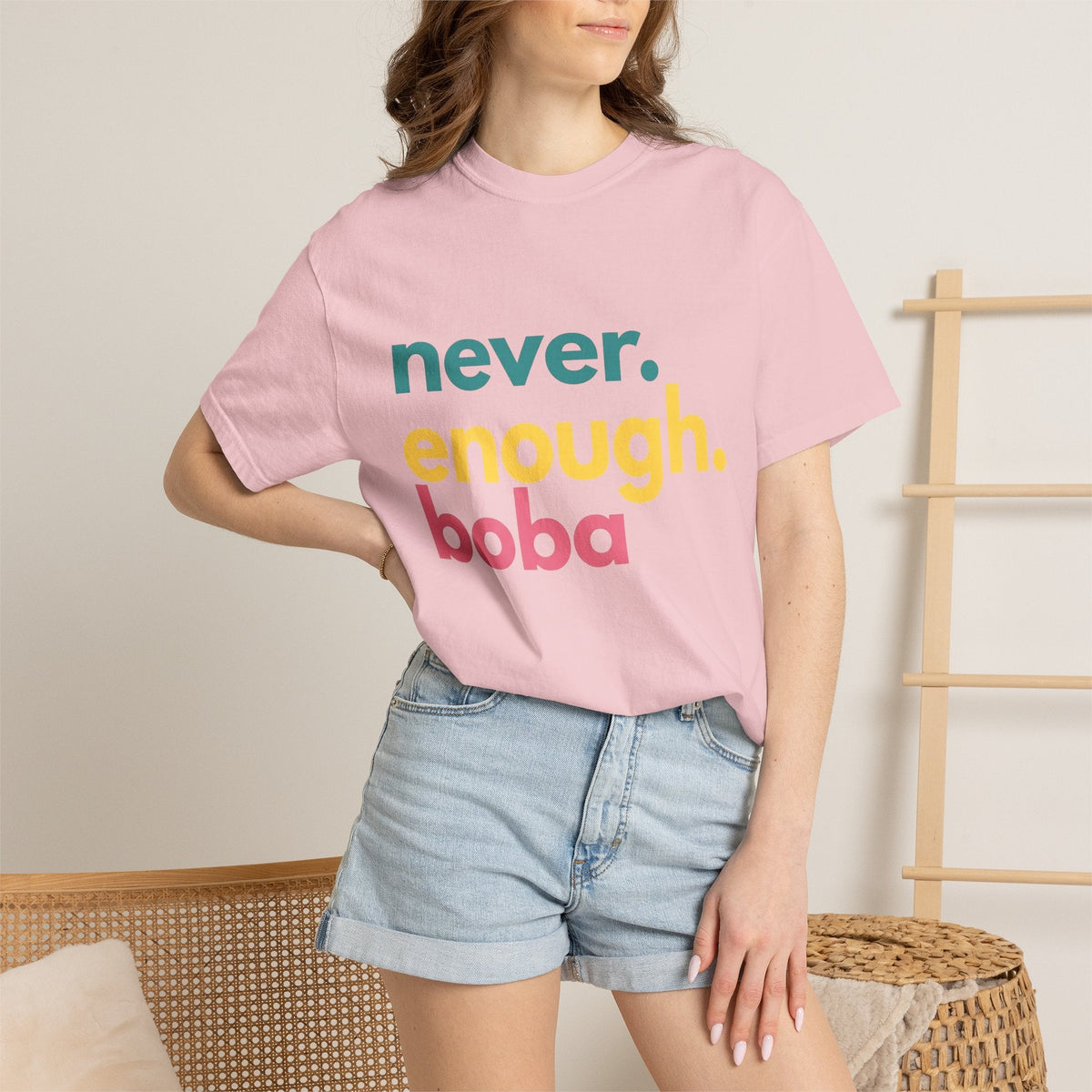 Strong Lettering Shirt Boba Cuisine Unisex Gift product image 12