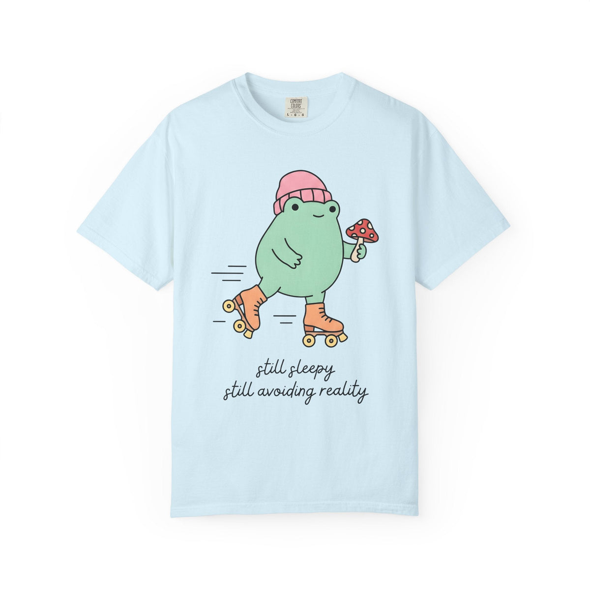 Frog Roller Blades Shirt Funny Classic Unisex Gift Chibi product image 2