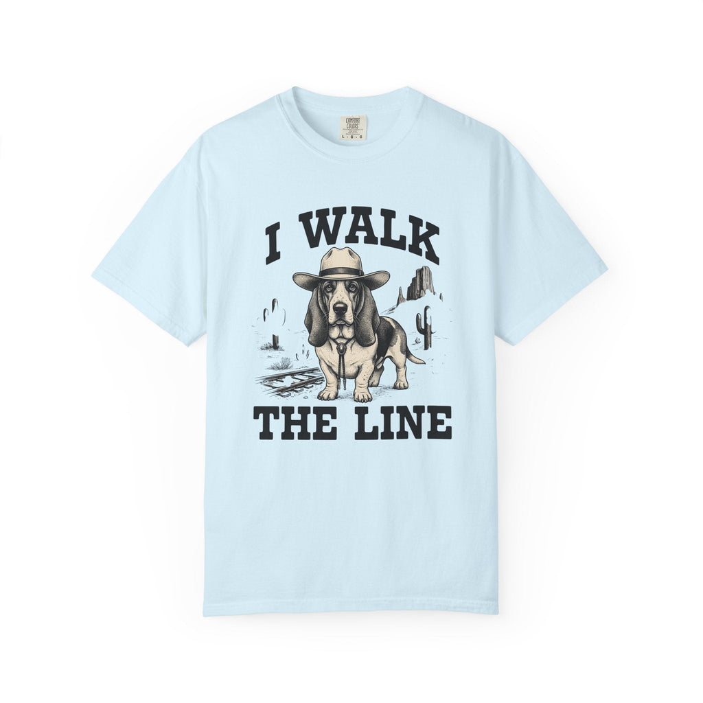Basset Hound Cowboy Shirt Dog Gift Women Retro Tee T-Shirt product image 2