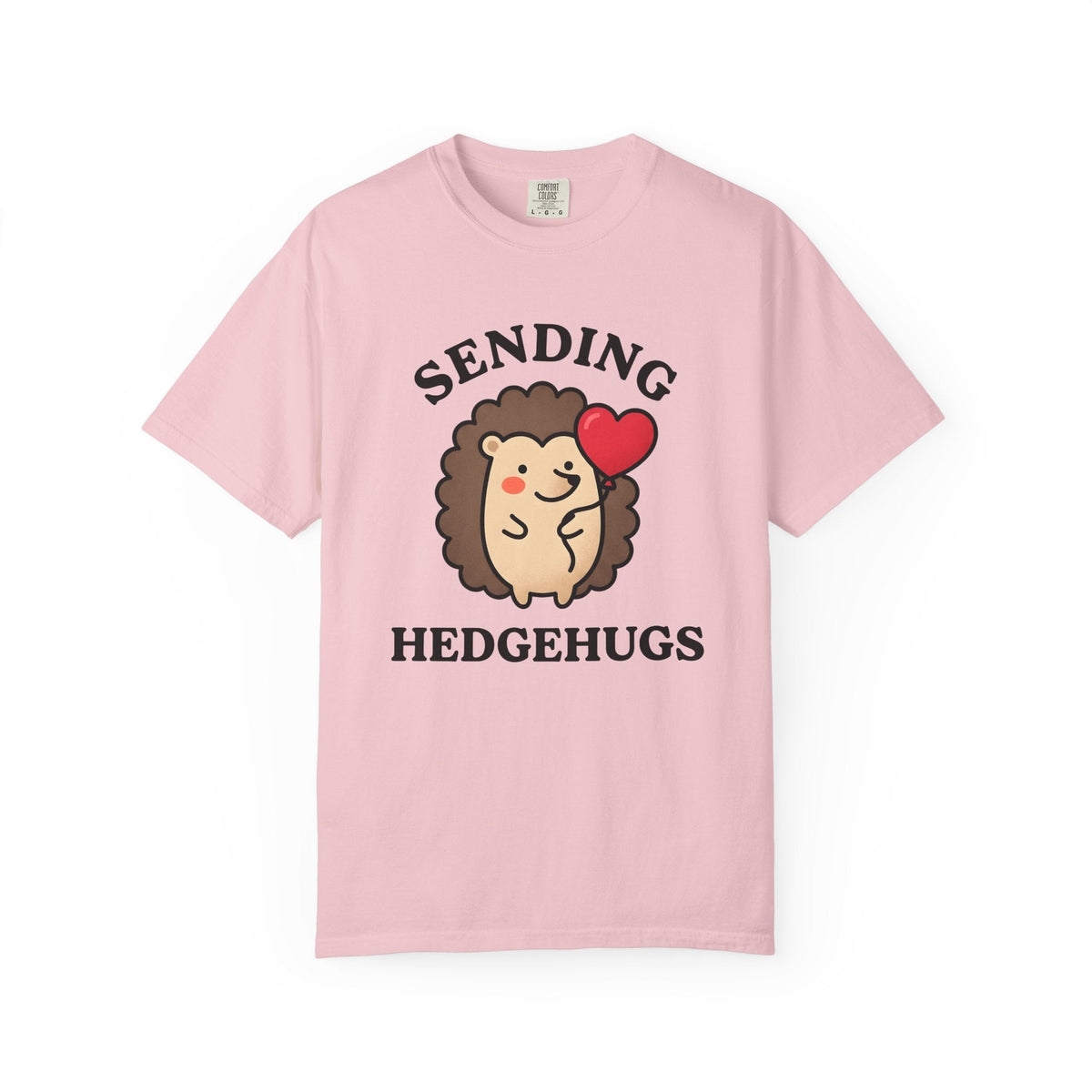 Hedgehog Drawing Shirt Animals Affection Unisex Gift Sweet product image 3