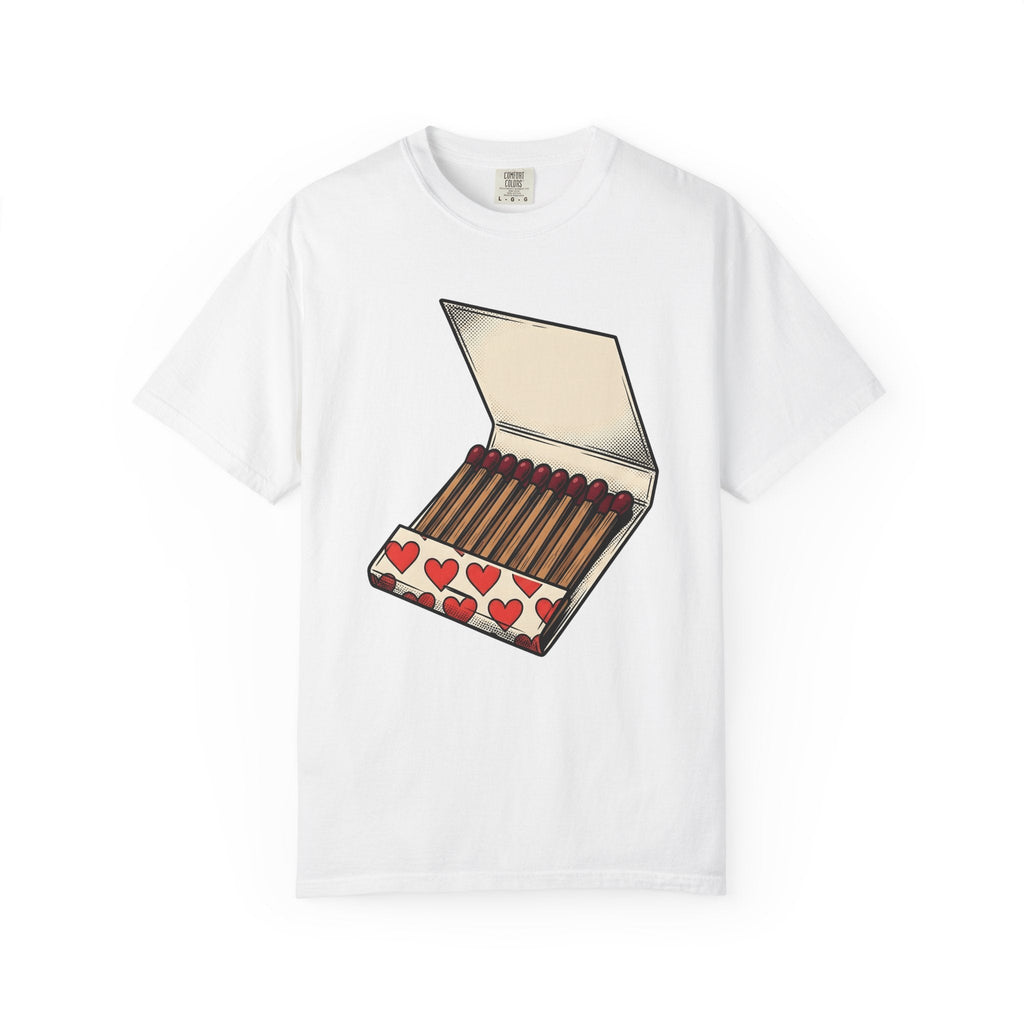 Matchbox Hearts Shirt St. Valentine's Day Romance Unisex product image 1