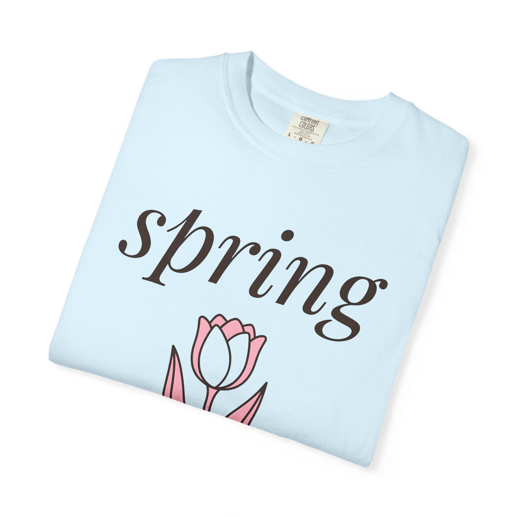 Tulip Bloom Shirt Spring Outdoors Unisex Gift Simple Tee product image 8