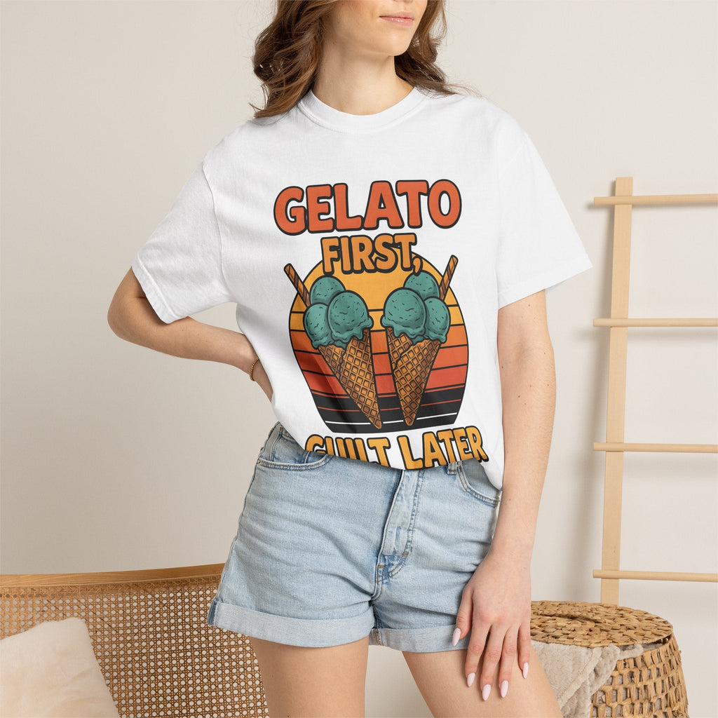 Ice Cream Cones Shirt Desserts Gourmet Unisex Gift Vintage product image 6