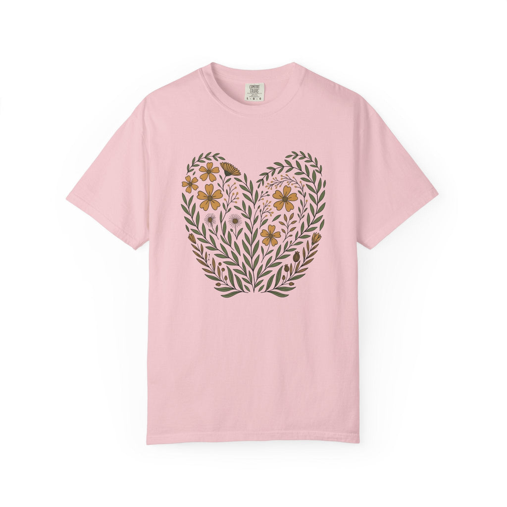 Flower Rabbit Shirt Easter Garden Unisex Gift Vintage Tee product image 3
