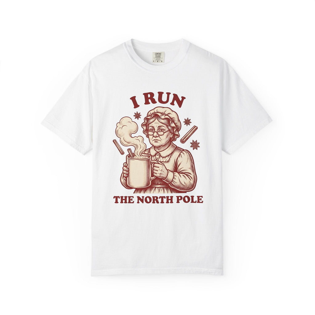 Mrs Claus Shirt Christmas Comedy Gift for Women Retro Tee product image 1