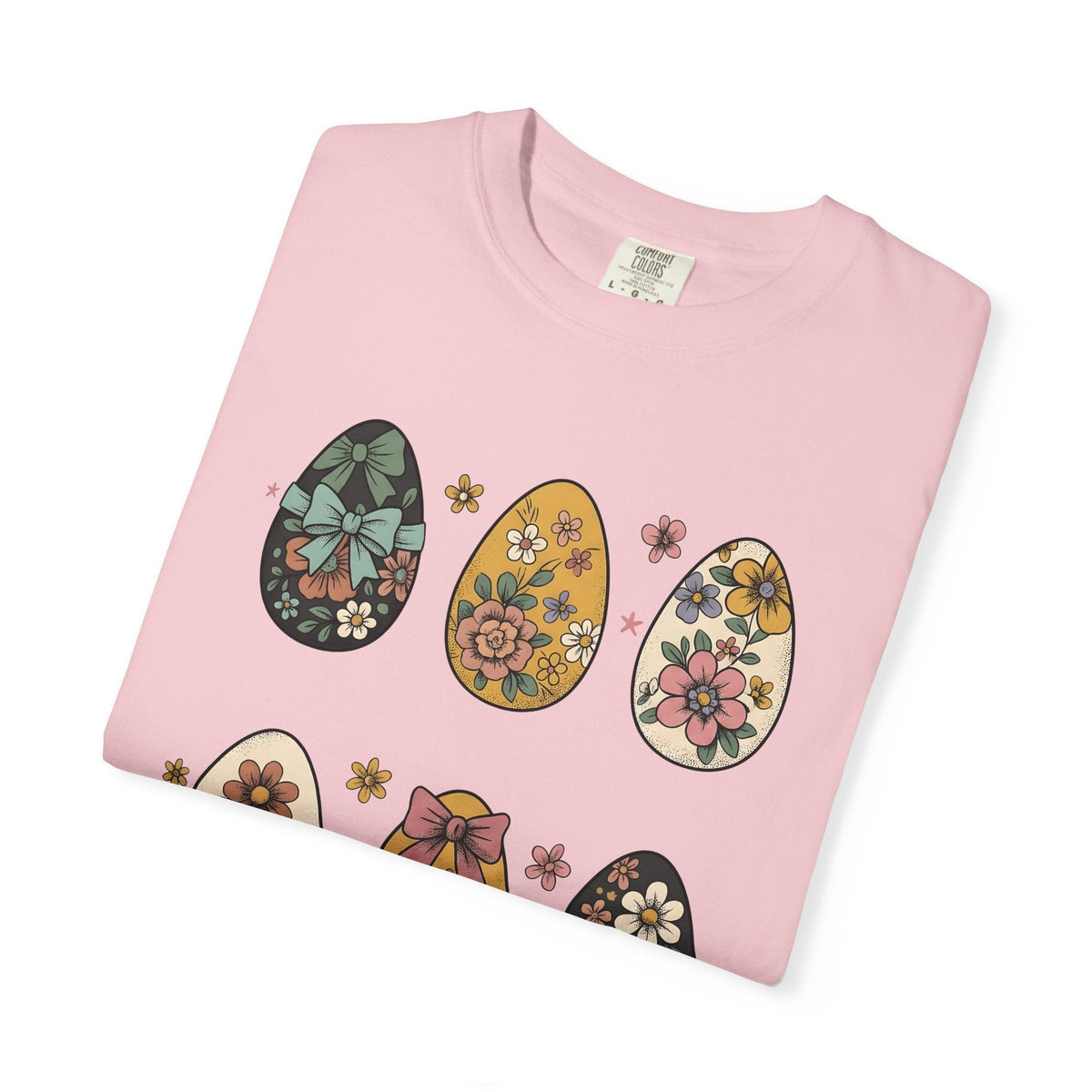 Flower Eggs Shirt Easter Garden Unisex Gift Hippie Tee Egg product image 11