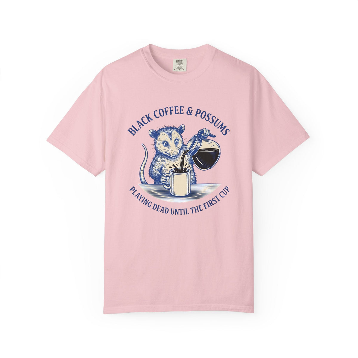 Opossum Coffee Mug Shirt Coffee Wildlife Unisex Gift Retro Tee Possum T-Shirt