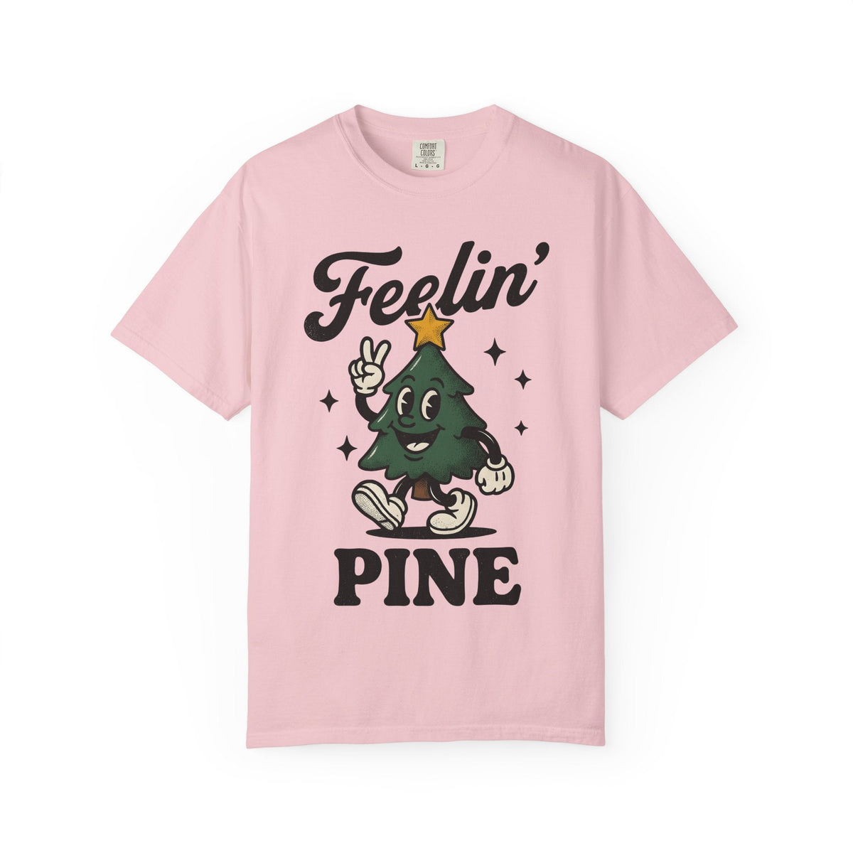 Cartoon Christmas Tree Shirt Humor Unisex Gift Vintage Tee product image 3