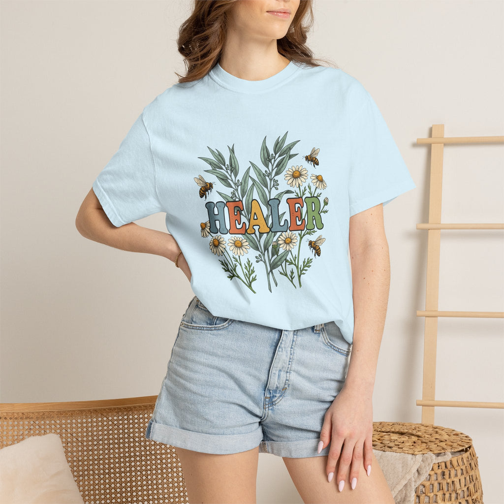 Wildflower Blossoms Bees Shirt Nurses Fitness Gift Women product image 9