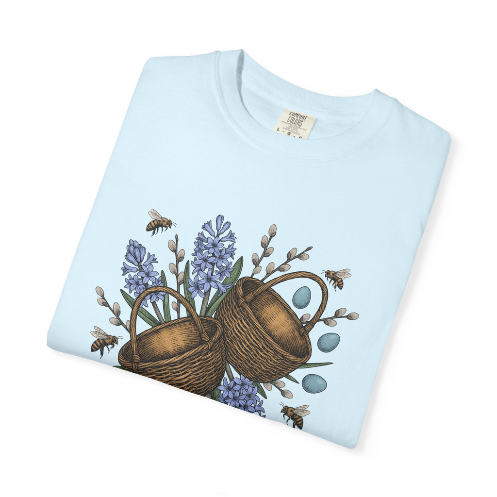Rattan Basket Shirt Easter Plants Unisex Gift Flower Tee product image 8