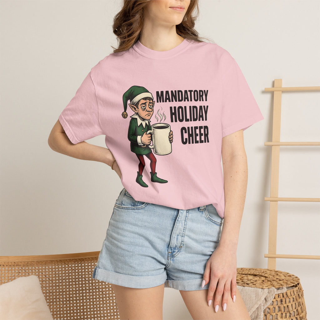Weary Christmas Helper Shirt Fun Unisex Gift Shabby Chic product image 12
