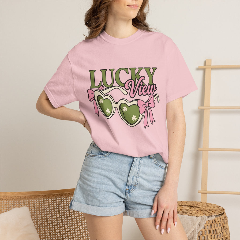 Heart Shades Shirt St Patrick's Day Clover Unisex Gift product image 12