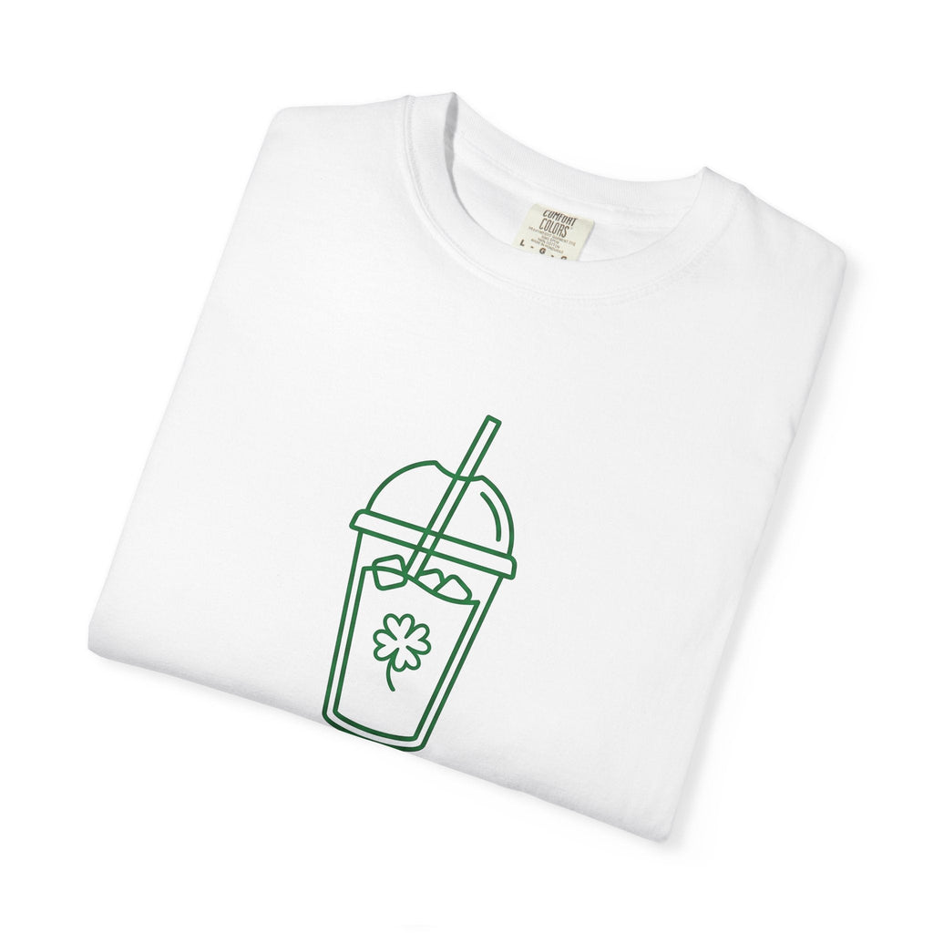 Iced Latte Cup Shirt Nurses Espresso Unisex Gift Simple Tee Coffee Cup T-Shirt