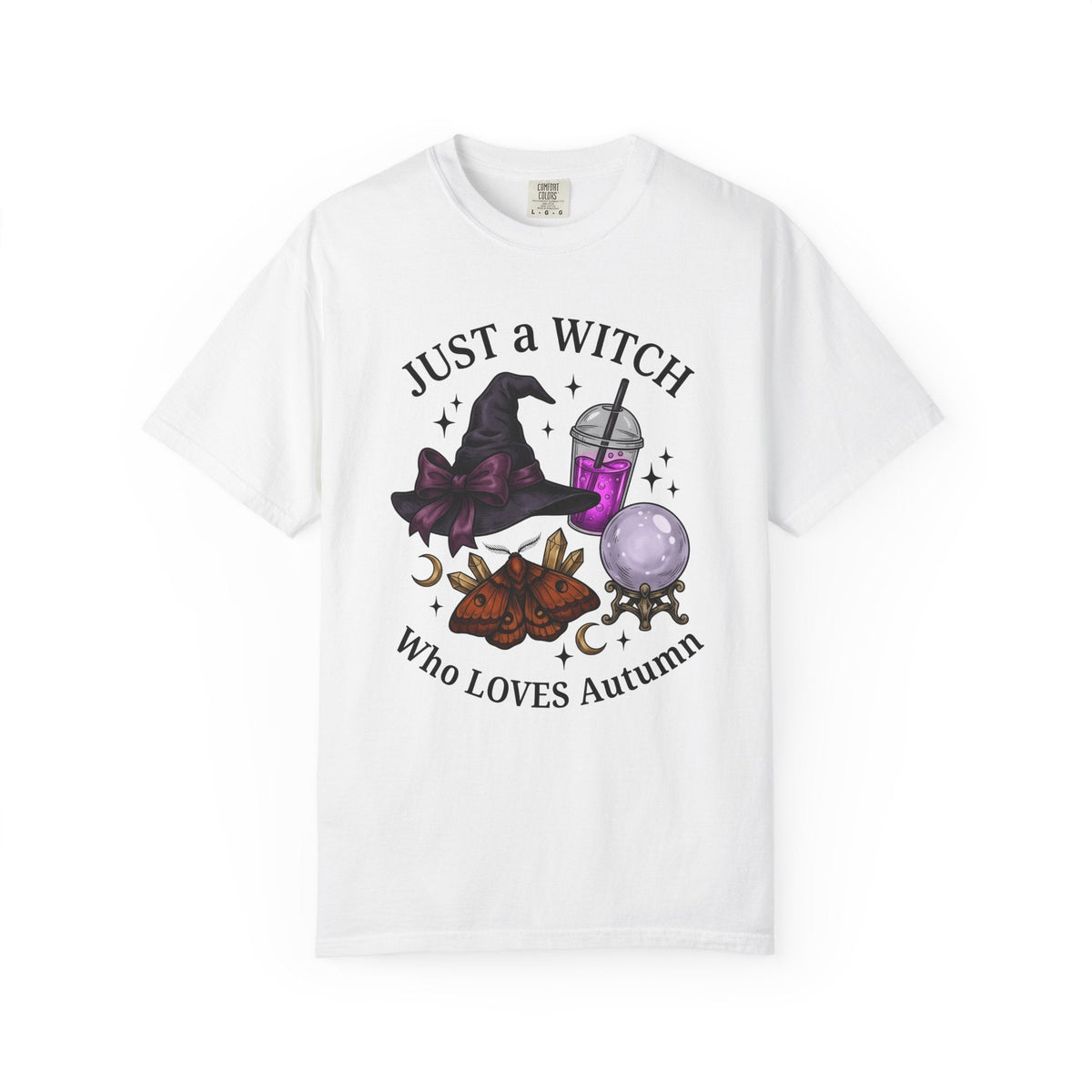 Wizard Hat Shirt Autumn Fall Unisex Gift Spooky Tee Sorcerer Hat T-Shirt