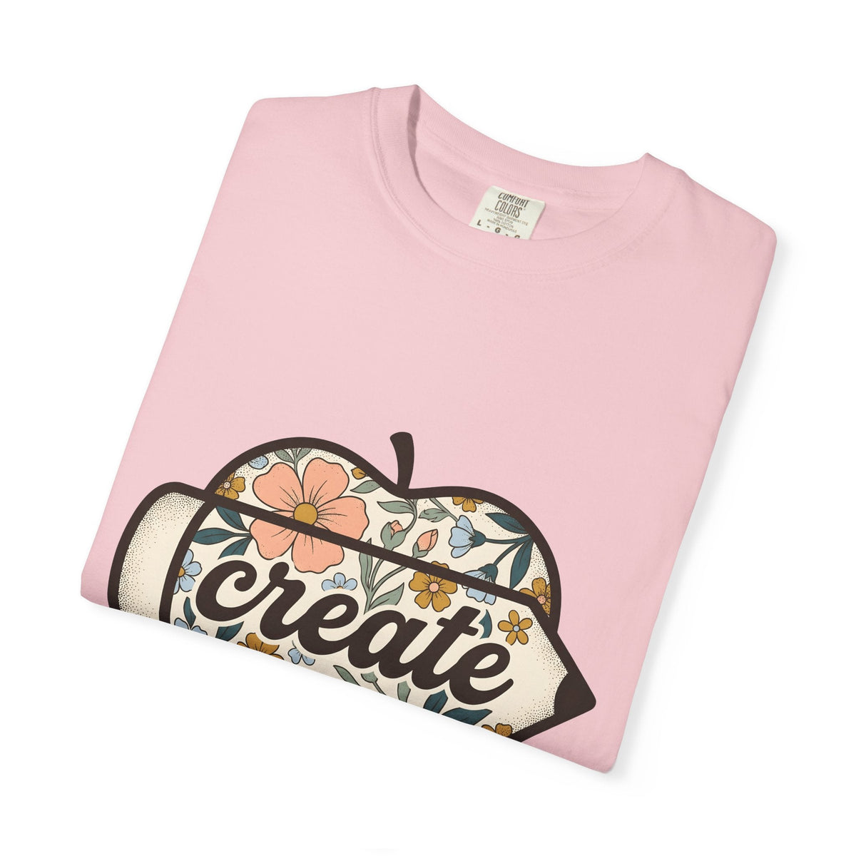 Flower Apple Pen Shirt Teachers School Unisex Gift Hippie product image 11