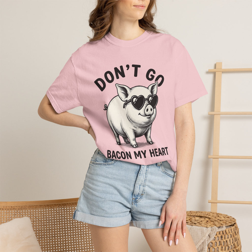 Pig Drawing Shirt Funny Wildlife Unisex Gift Cartoon Tee product image 12