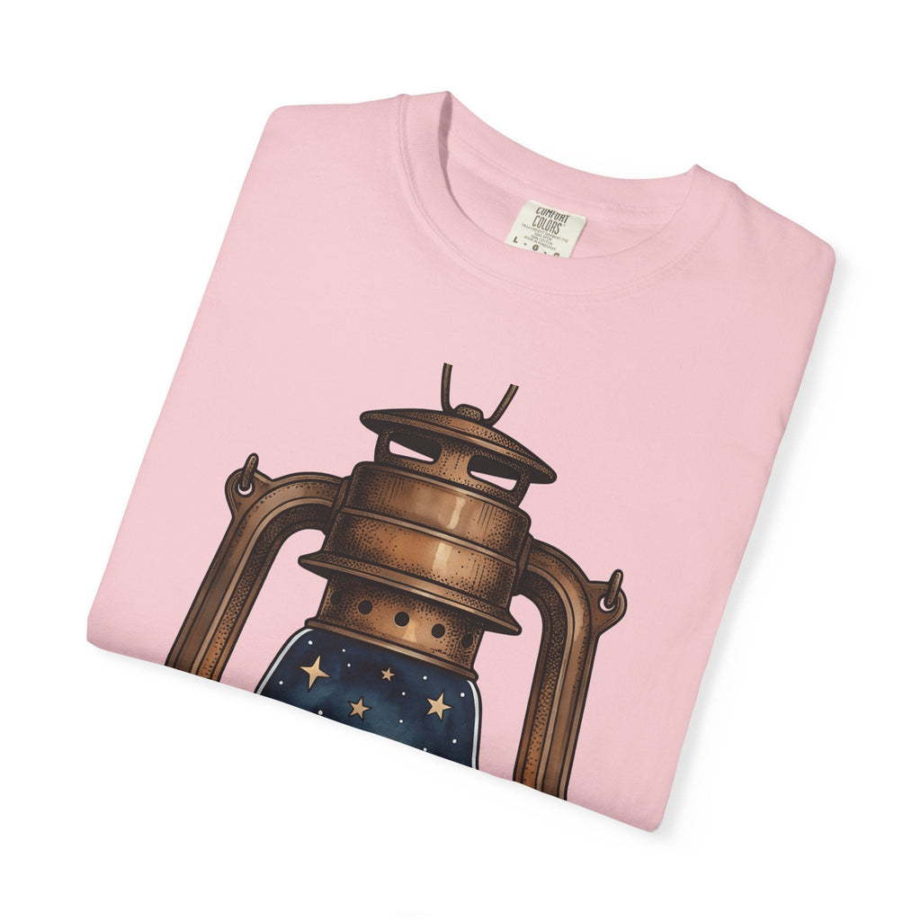 Antique Lantern Shirt Camping Nature Unisex Gift Cartoon product image 11