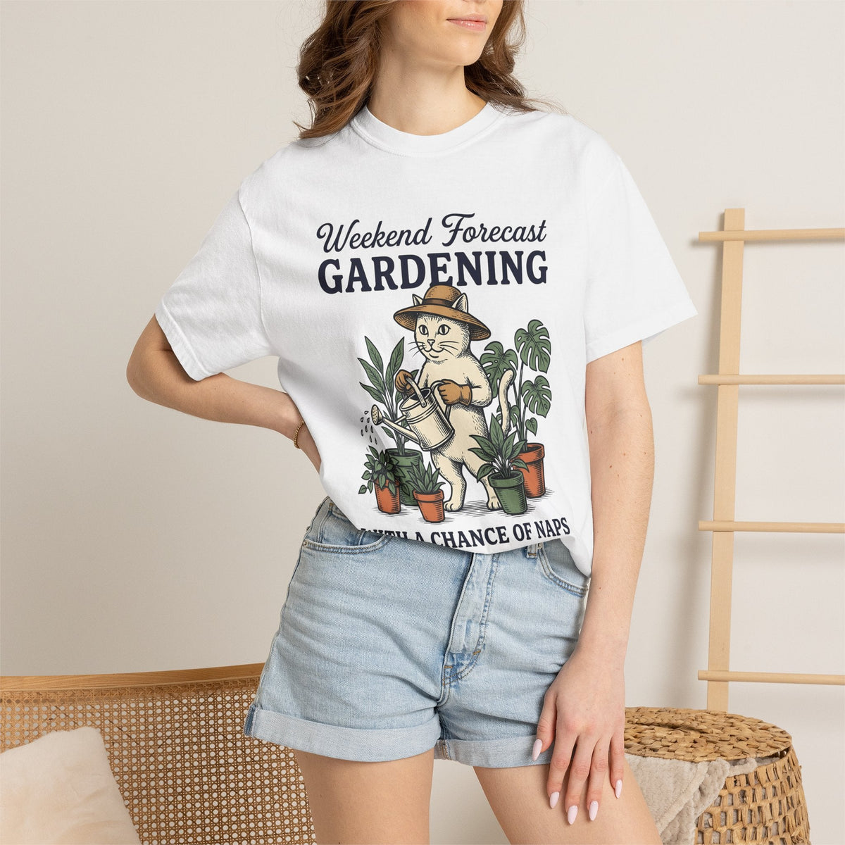 Cat Plant Care Shirt Landscaping Unisex Gift Classic Tee product image 6