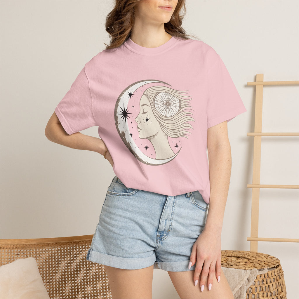 Moon Goddess Shirt Sports Celestial Gift for Women Boho Tee product image 12