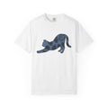 Stretching Kitten Shirt Cat Wildlife Unisex Gift Floral Tee product image 1