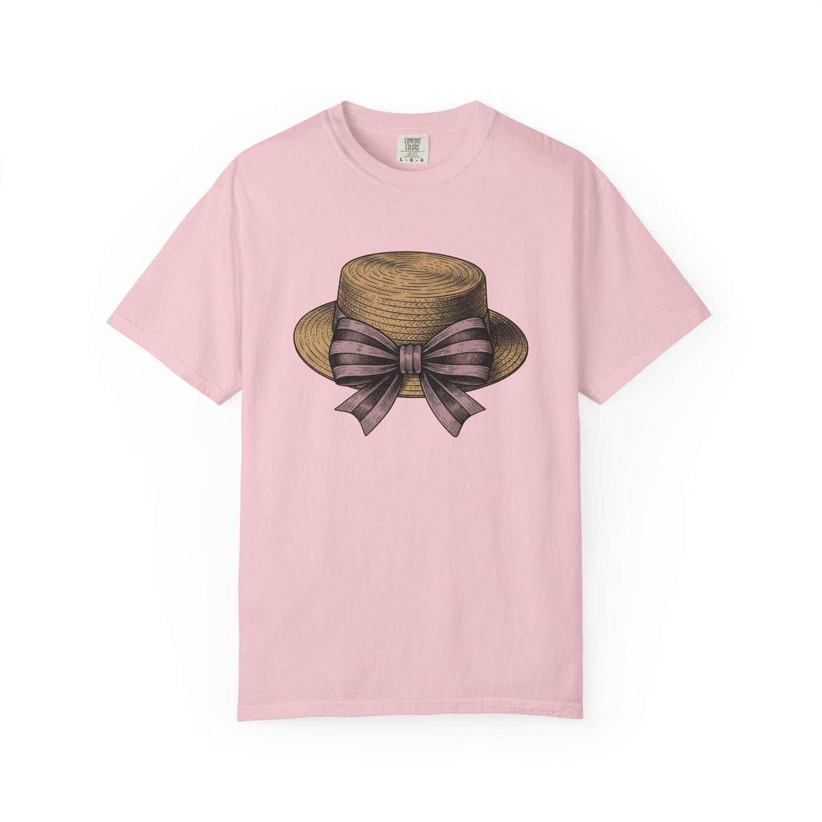 Summer Hat Shirt Easter Outfit Unisex Gift Farmhouse Tee Sunhat T-Shirt Easter
