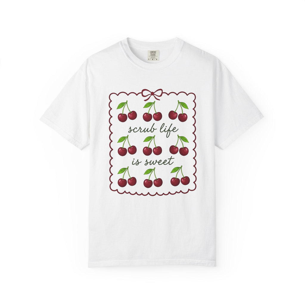 Cherry Graphic Shirt Nurses Food Gift Women Cute Tee Fruit product image 1