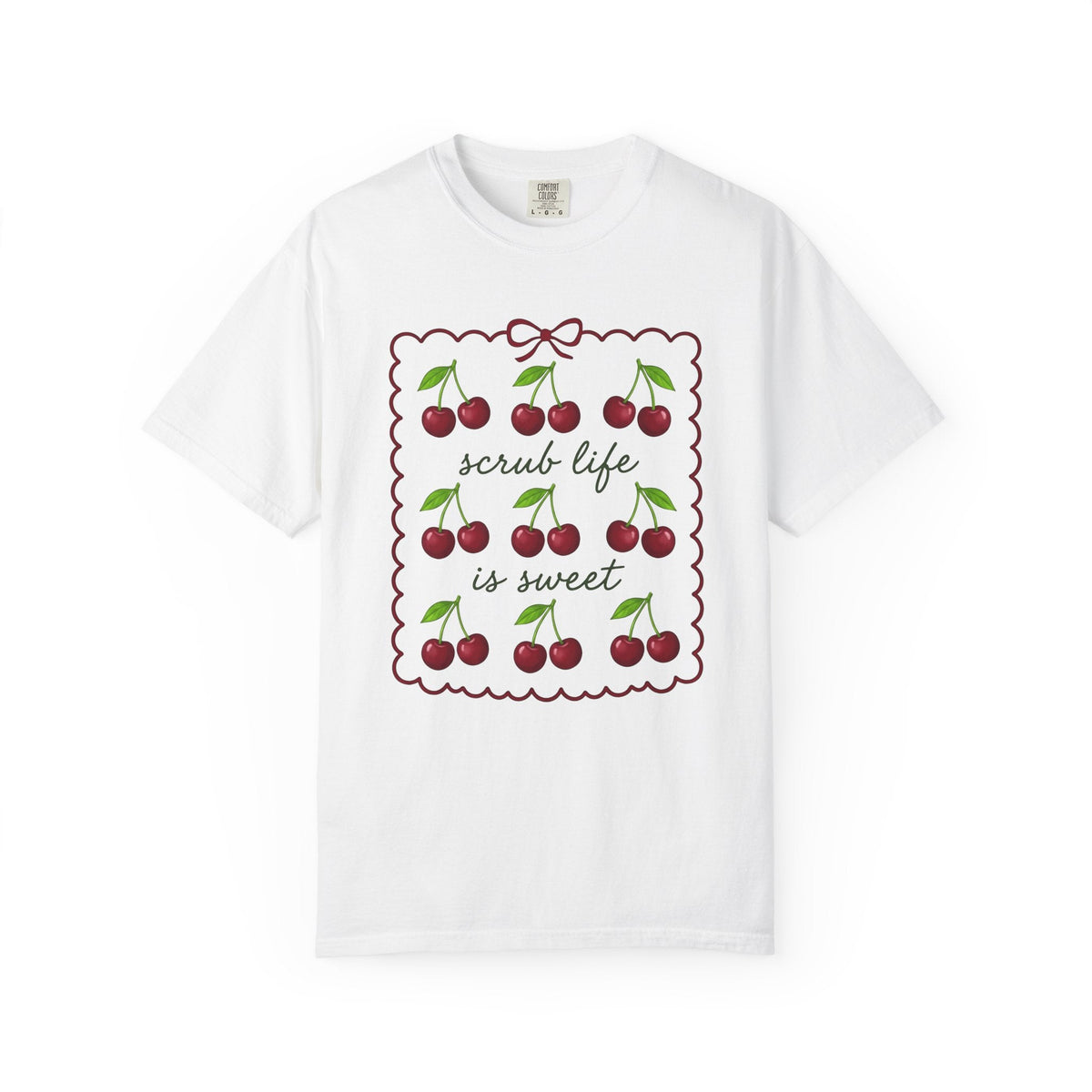 Cherry Graphic Shirt Nurses Food Gift Women Cute Tee Fruit product image 1