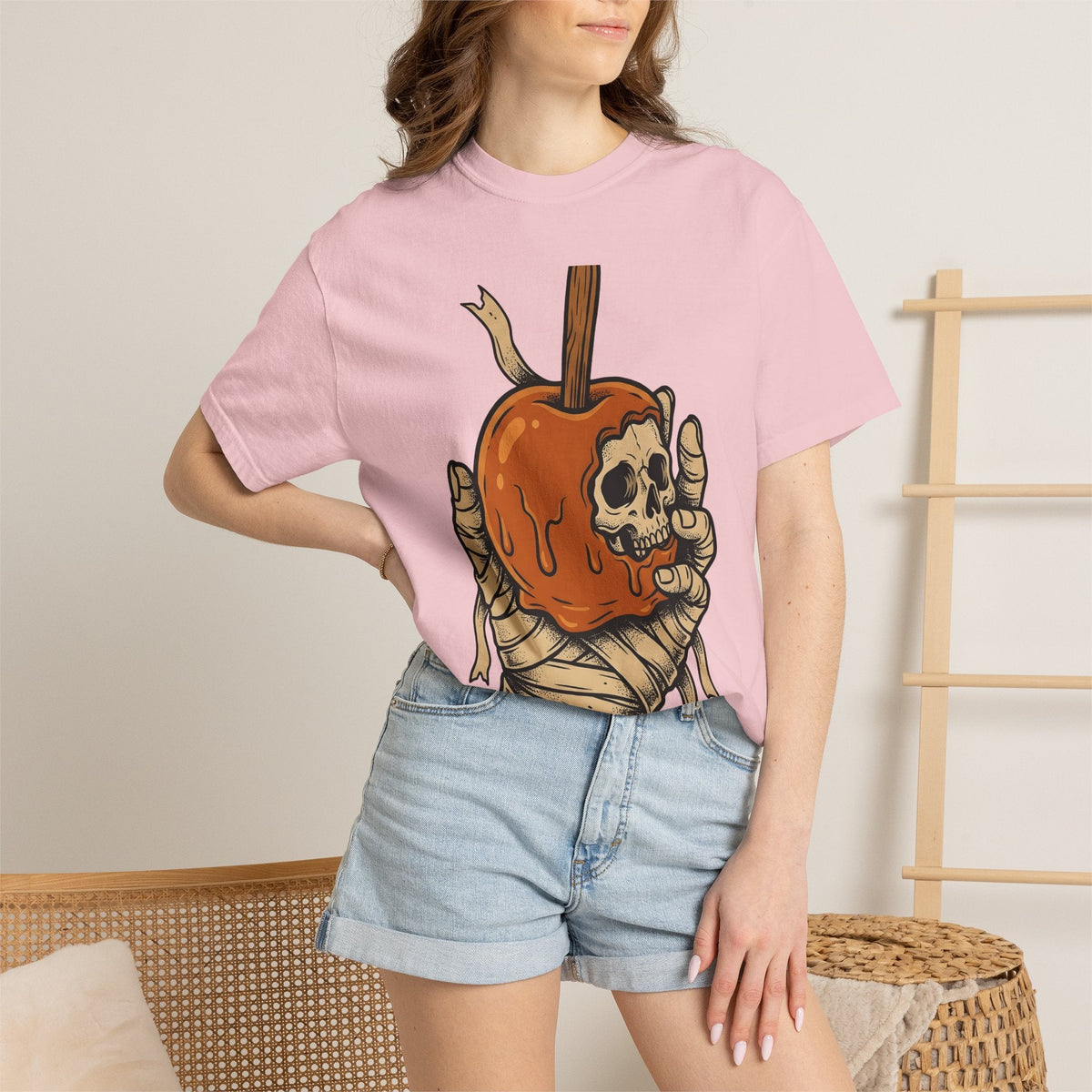 Mummy Claw Candy Apple Shirt Halloween Fright Unisex Gift product image 13