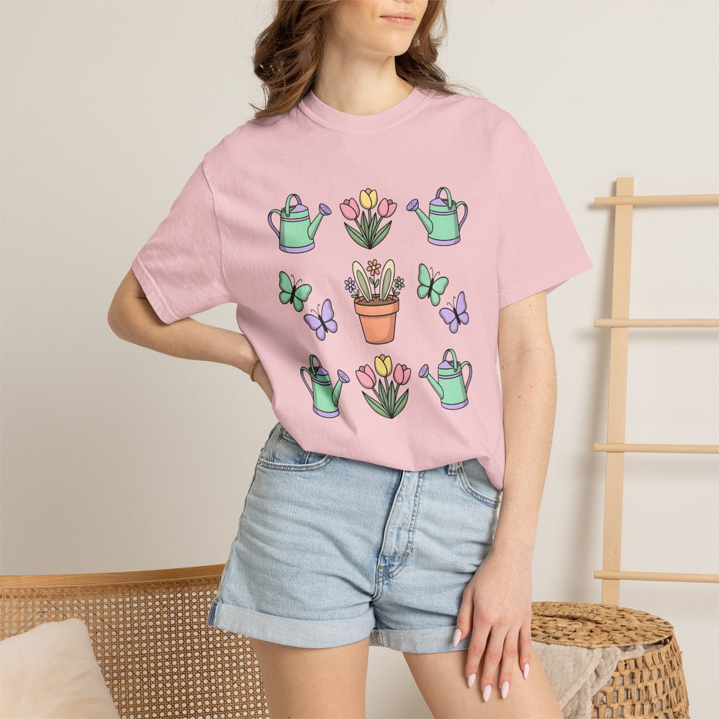 Rabbit Ears Pot Shirt Easter Plants Unisex Gift Adorable product image 12